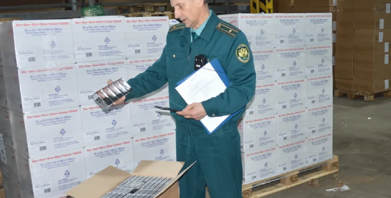 Кантрабанда з Беларусі / ctu.customs.gov.ru
