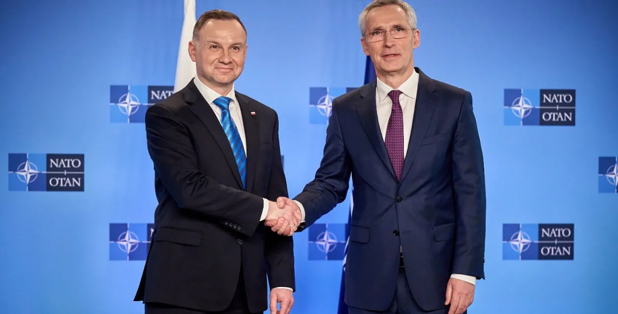 Анджей Дуда и Йенс Столтенберг / twitter.com/jensstoltenberg
