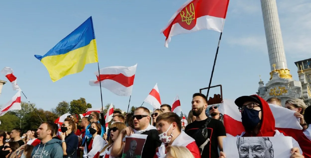 Белорусы поддерживают борьбу украинцев против российских оккупантов / https://twitter.com/Tsihanouskaya
