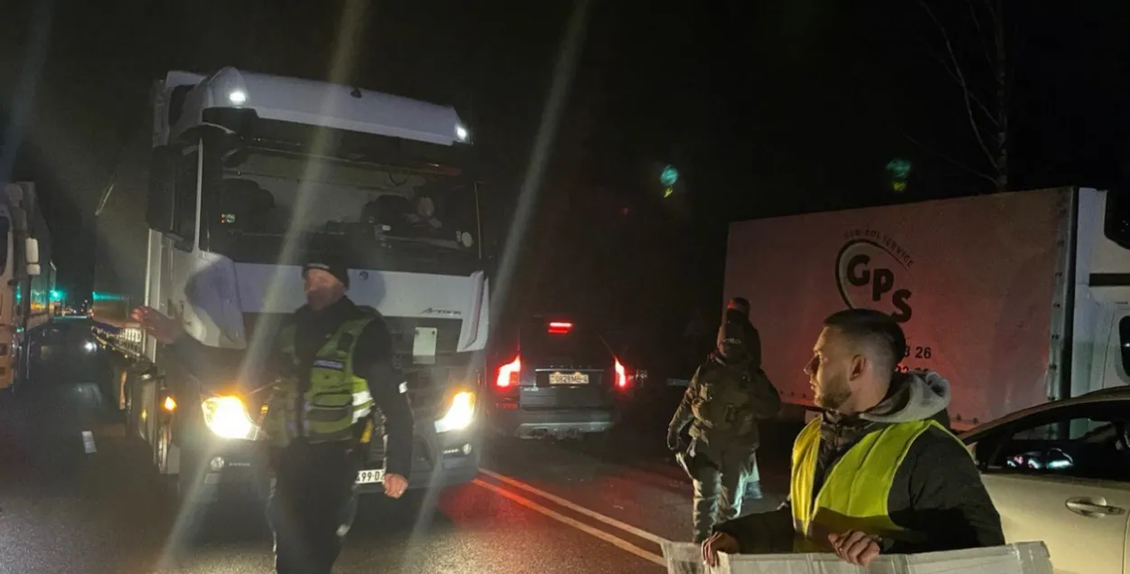 Спынены правоз санкцыйнага груза з Беларусі / t.me/Belarus_Files/
