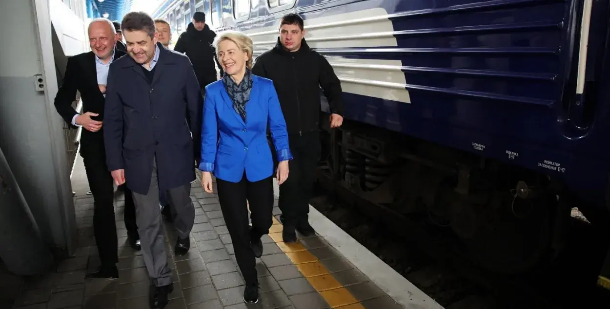 Урсула фон дер Ляйен в Киеве / https://twitter.com/vonderleyen
