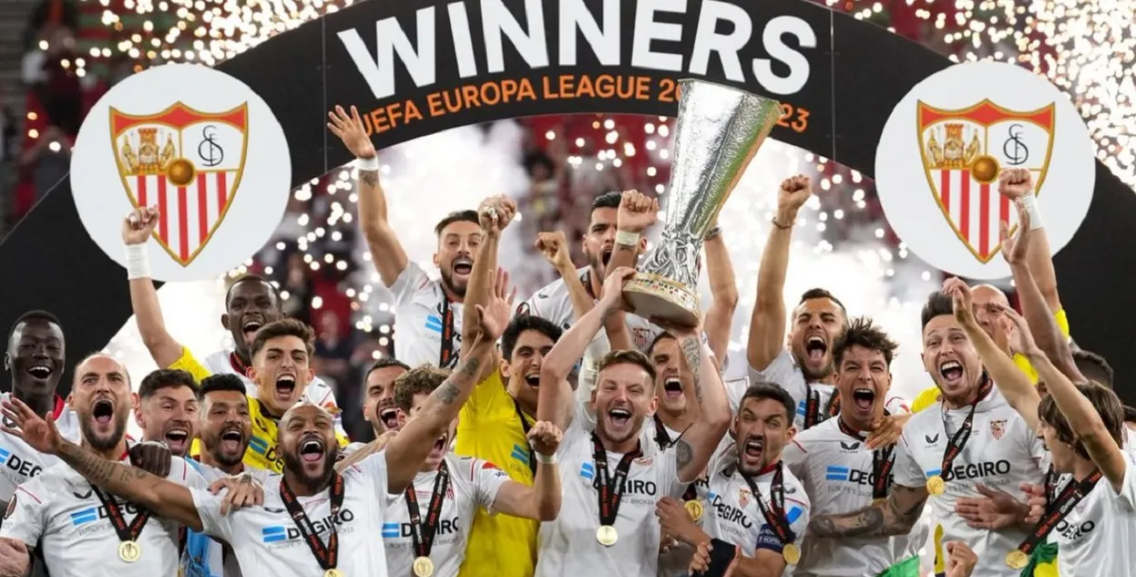 Победители Лиги Европы / https://twitter.com/SevillaFC_ENG
