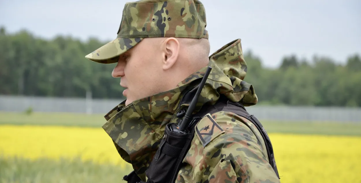 Польский пограничник /&nbsp;twitter.com/Straz_Graniczna
