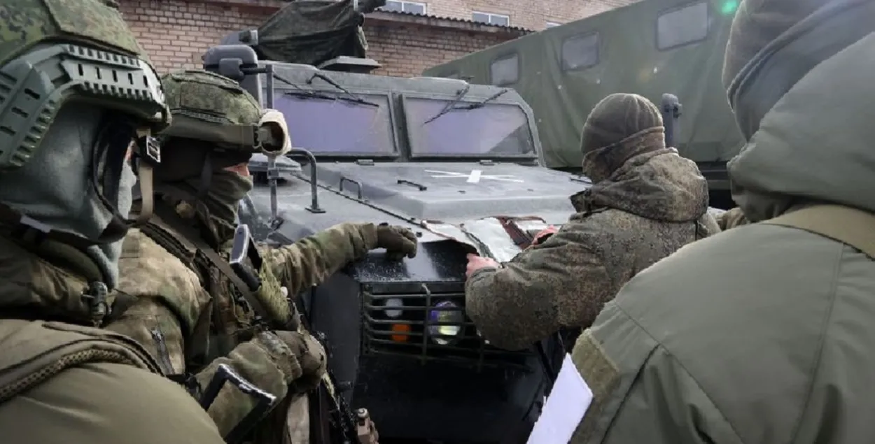 Падчас "антытэрарыстычных вучэнняў" зімой 2023-га / БЕЛТА
