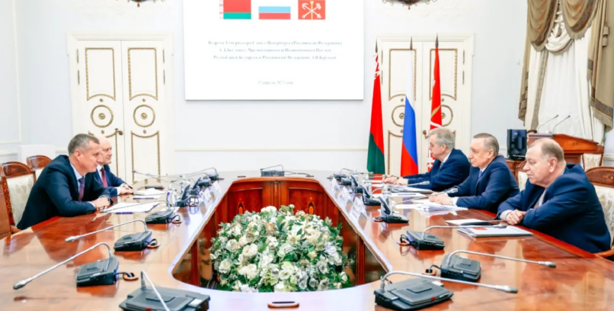 Перамовы ў Санкт-Пецярбургу / russia.mfa.gov.by
