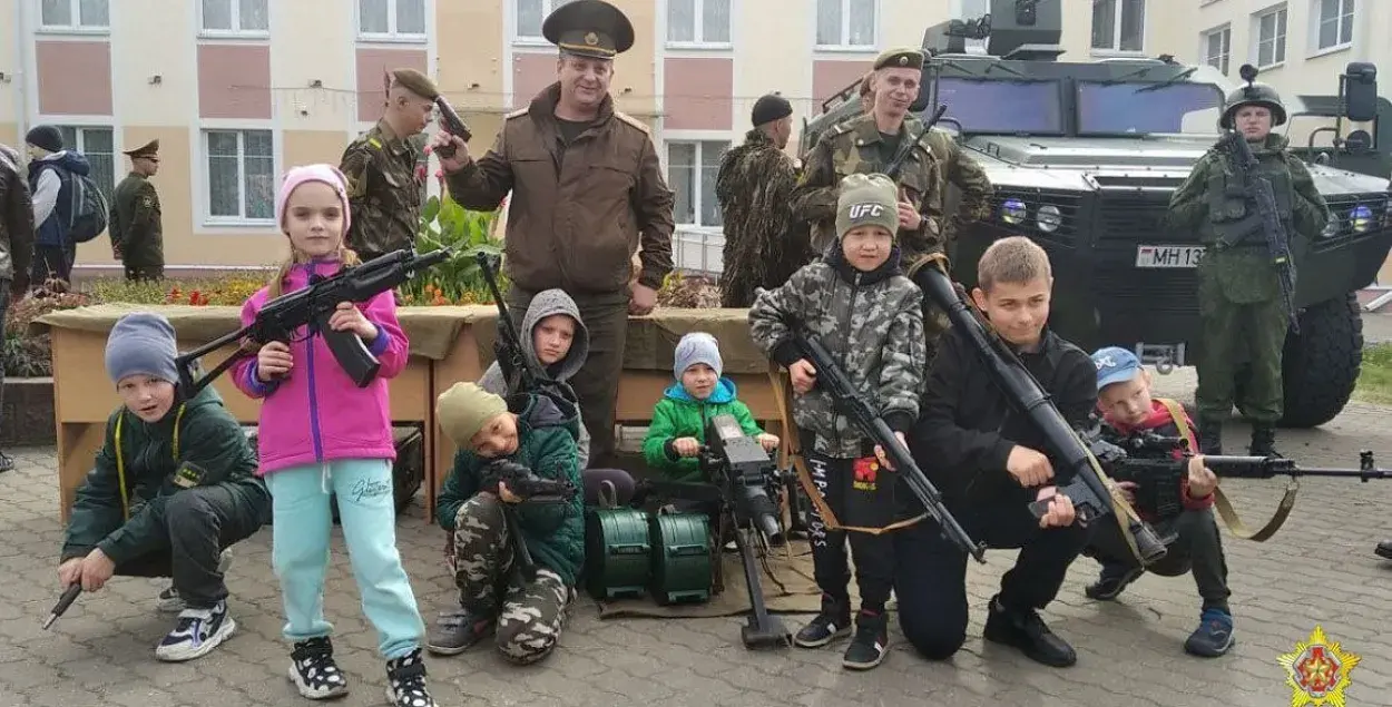 Дети и оружие / Минобороны РБ
