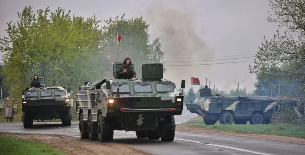 Начало марша на 300 км / t.me/modmilby/
