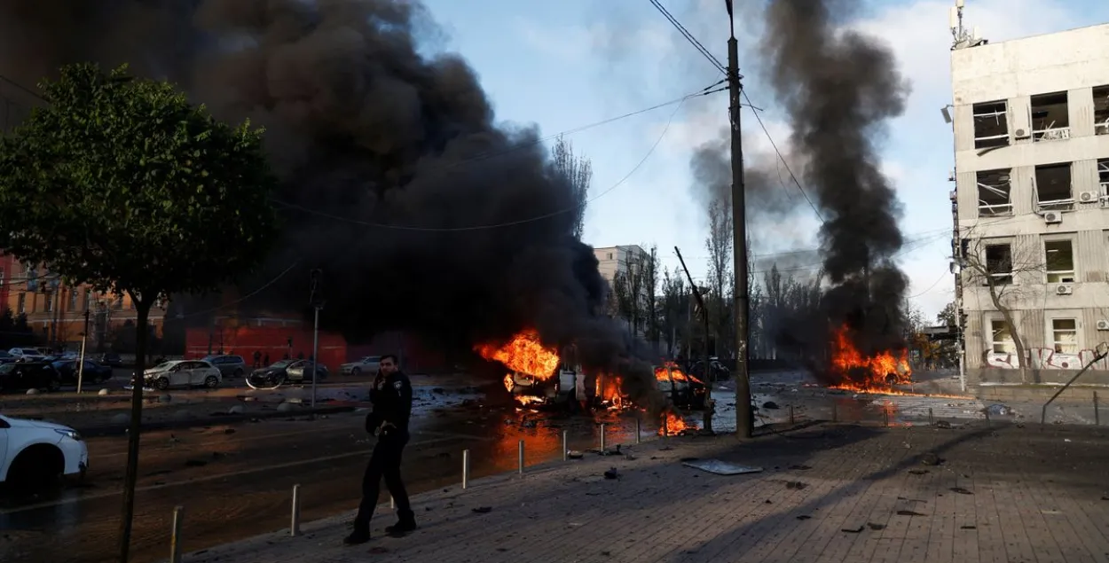 Киев, 10 октября 2022-го / reuters.com
