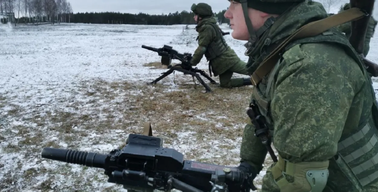 На палігоне ў Беларусі / t.me/modmilby
