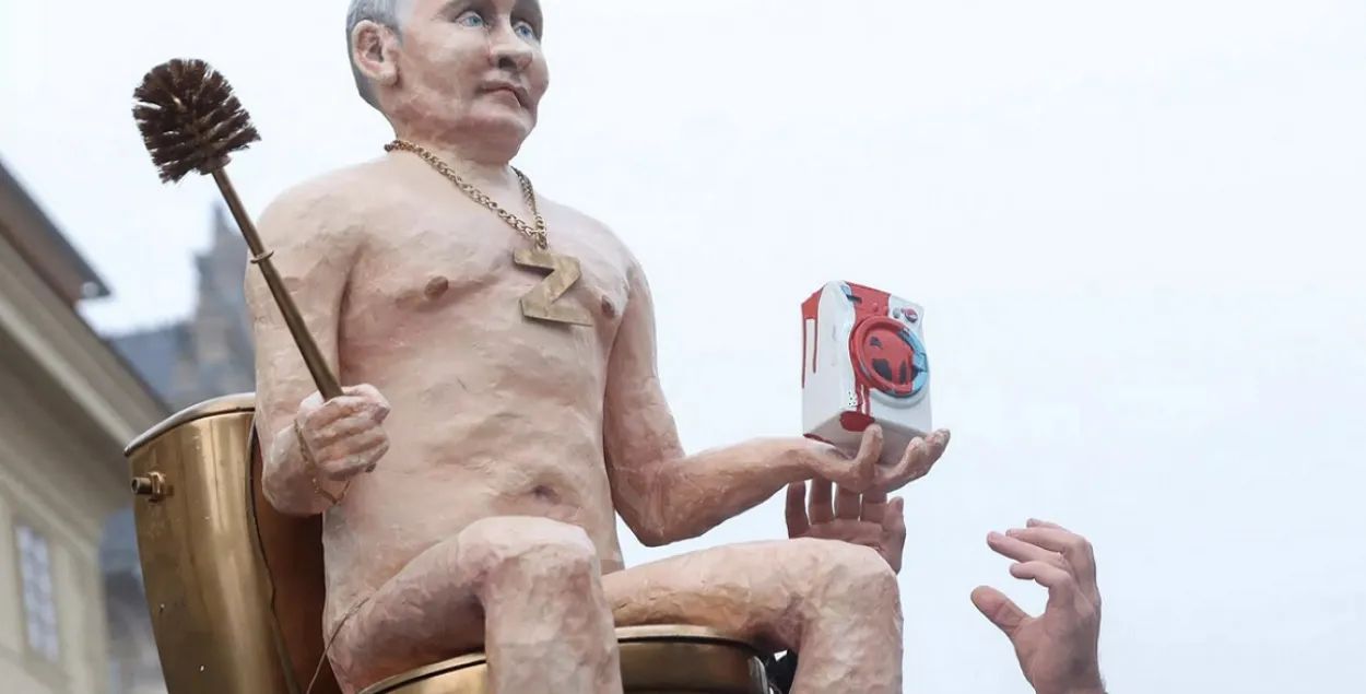 Путин в Праге / novinky.cz
