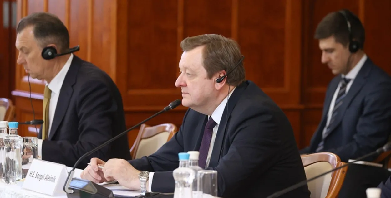 Сергей Алейник в Венгрии / mfa.gov.by
