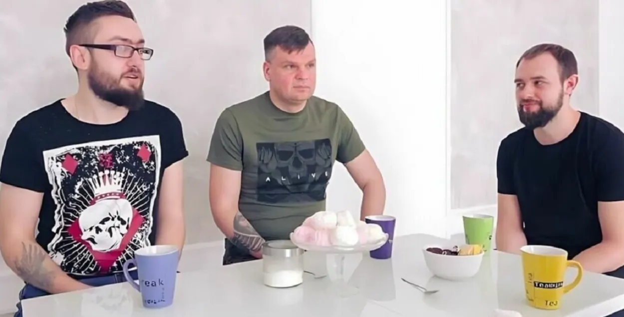 Яўген Бурло, Дзмітрый Галавач і Андрэй Ярэмчык / babruysk.by
