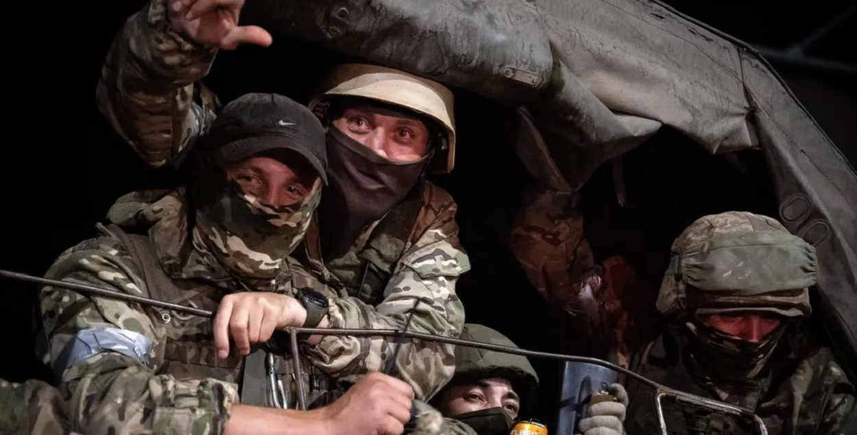 "Вагнераўцаў" у любым выпадку адправяць на фронт / AFP via Getty Images
