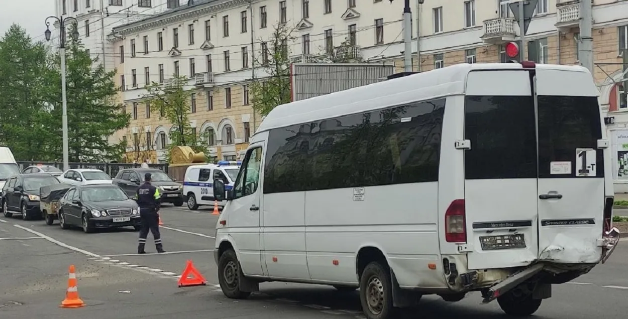 На месцы аварыі / vk.com/vitebsk__jai
