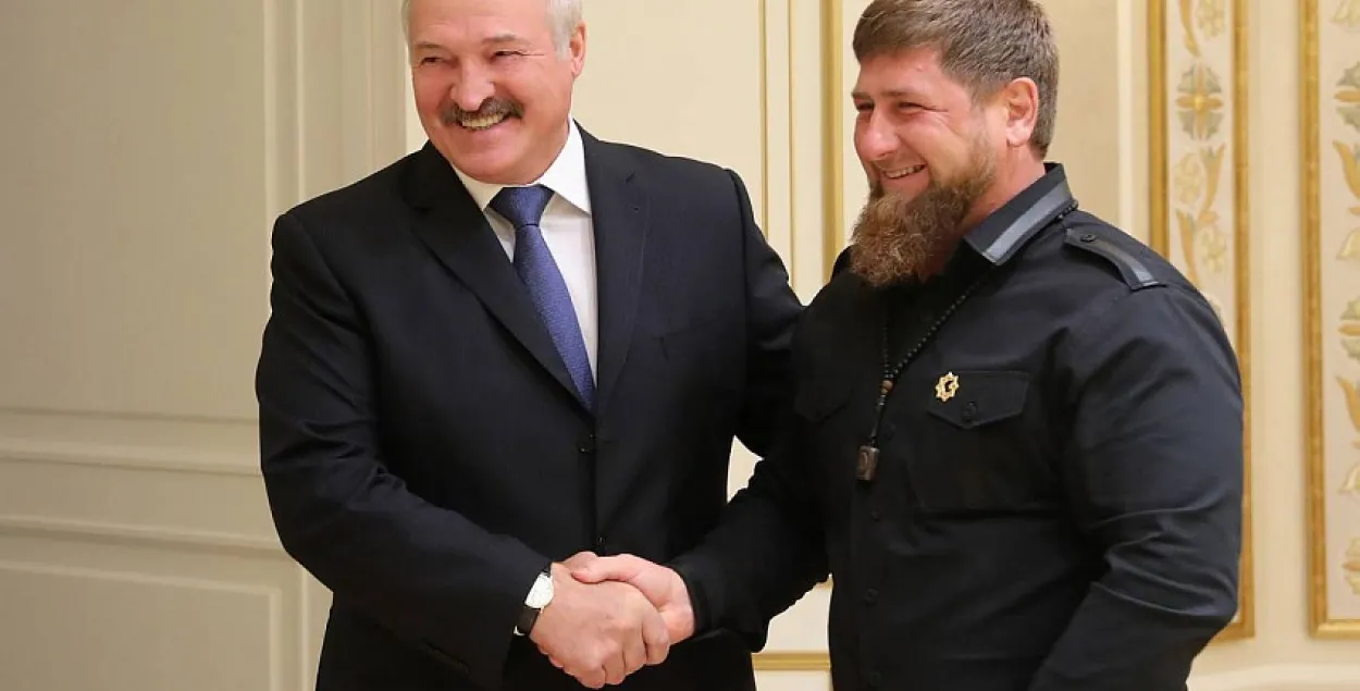 Лидер Чечни Рамзан Кадыров призвал белорусов поддержать Лукашенко