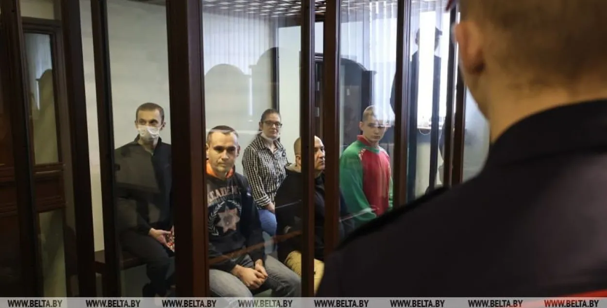Суд по делу "Отрядов гражданской самообороны Беларуси" / БЕЛТА
