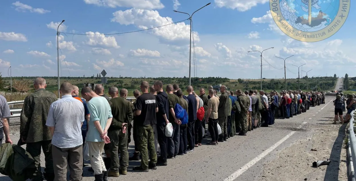 Напярэдадні паміж Расіяй і Украінай адбыўся абмен палоннымі па формуле " 144 на144" / ГУР Мінабароны Украіны​&nbsp;