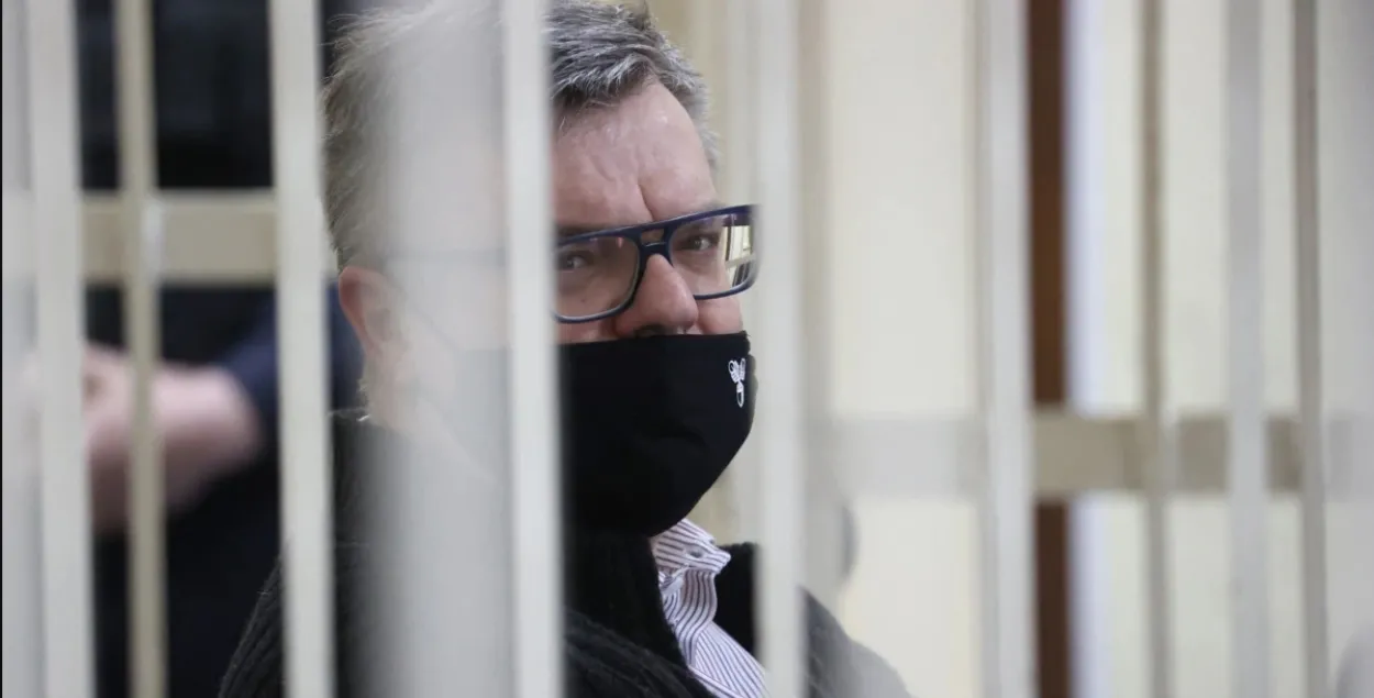 Віктар Бабарыка на судзе / БЕЛТА
