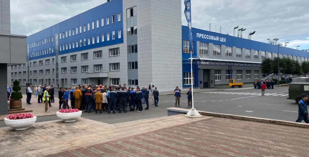 Забастовка на БелАЗе / Еврорадио