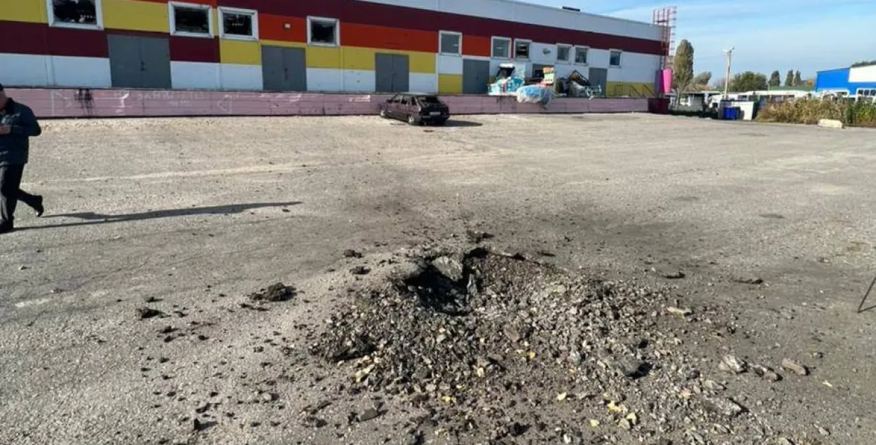 Под обстрел сегодня попал и город Шебекино в Белгородской области /@vvgladkov
