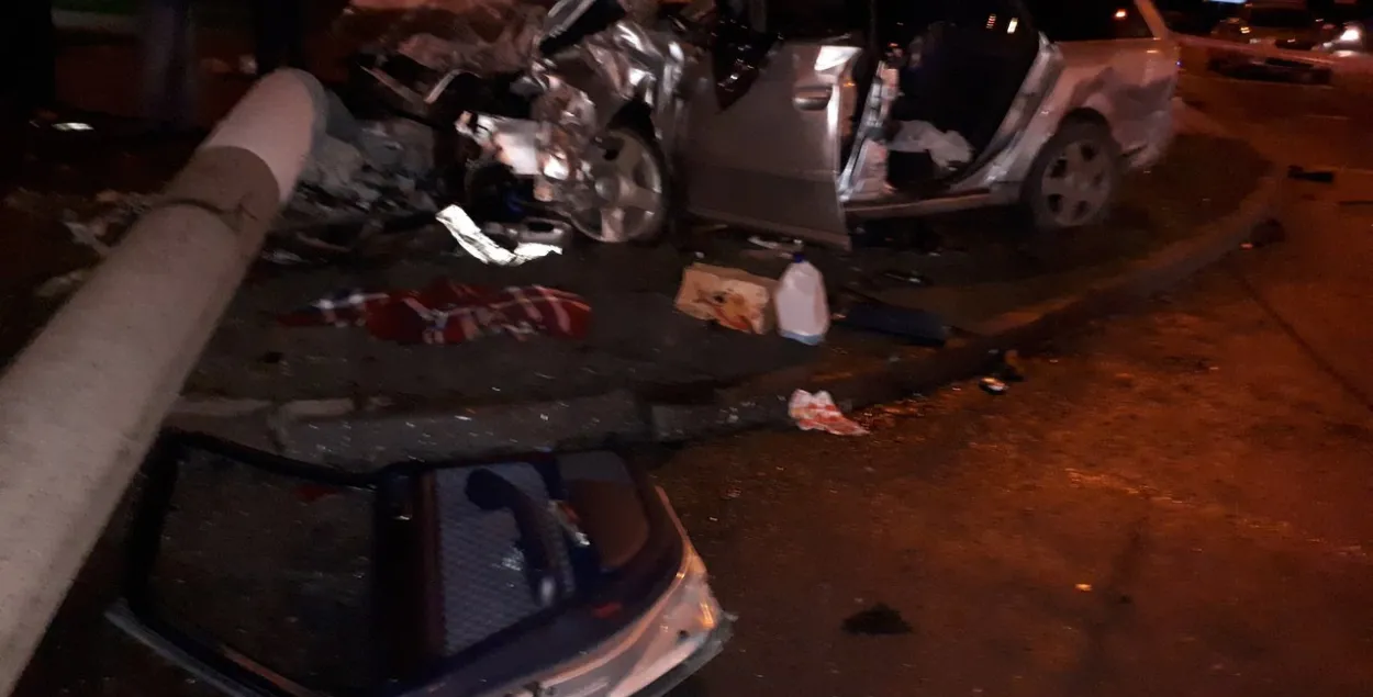 Шэсць чалавек былі шпіталізаваныя пры ДТЗ у Брэсце