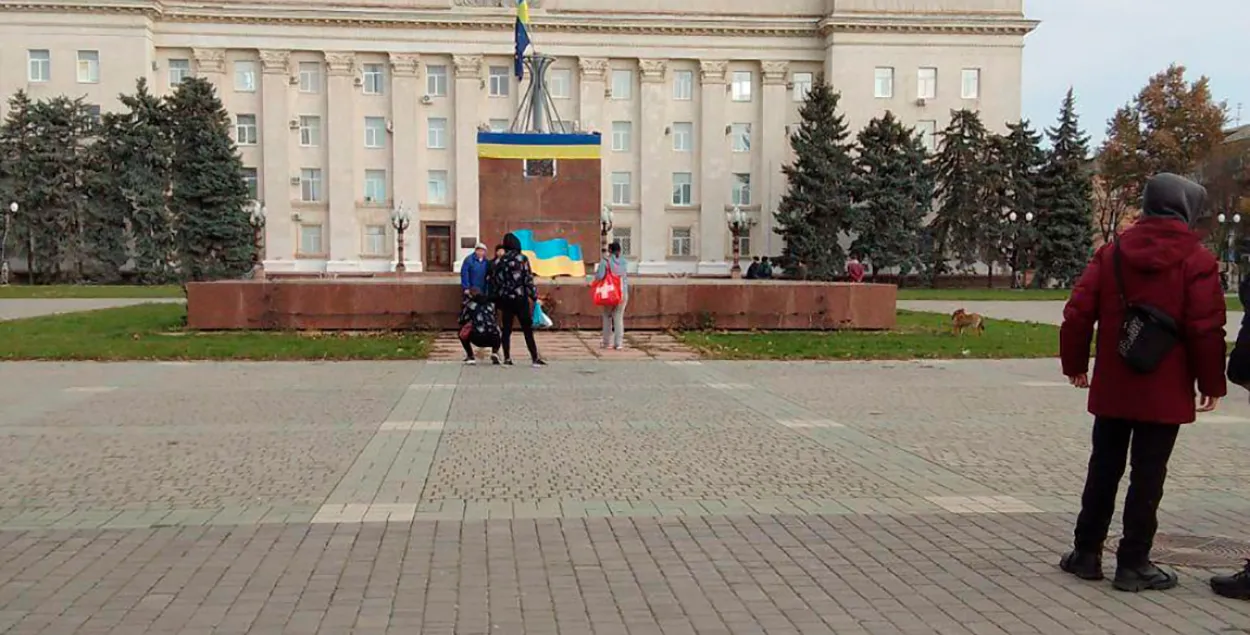 Херсонцы ждут ВСУ / t.me/jurnko

