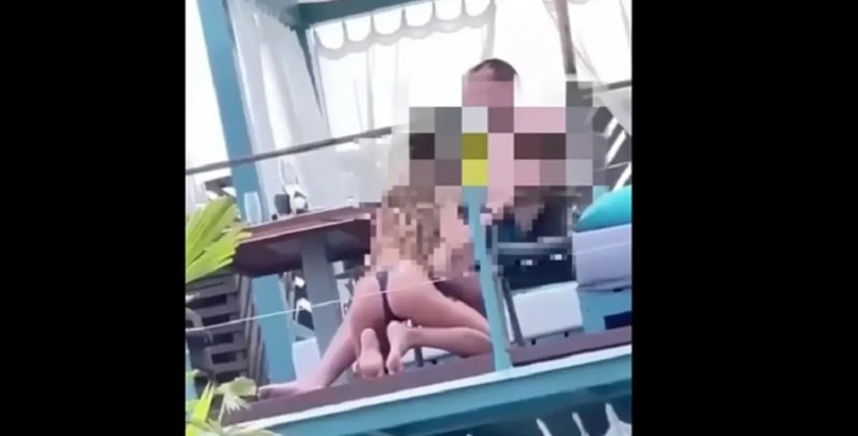 "Хулиганы" не прятались от чужих глаз / Скриншот с видео