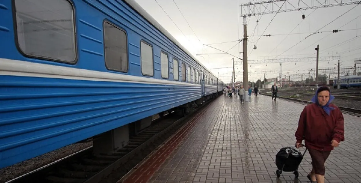У Беларусі змяняецца расклад руху міжнародных цягнікоў