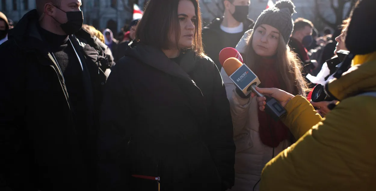 Светлана Тихановская / t.me/tsikhanouskaya

