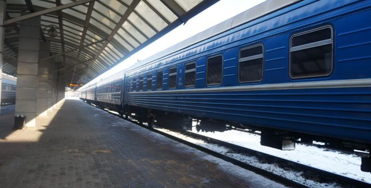 Беларуская чыгунка абвясціла 40%-ныя калядныя зніжкі на квіткі ў Расію