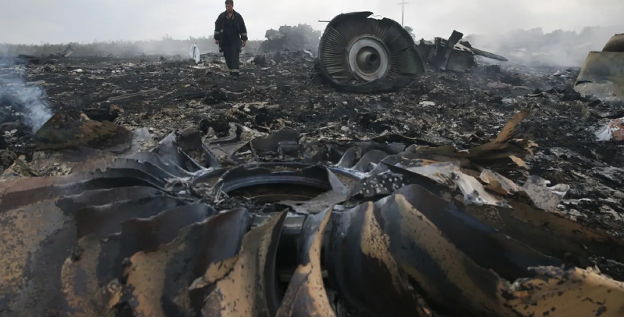 "Боинг", сбитый под Донецком / С архива​ Reuters