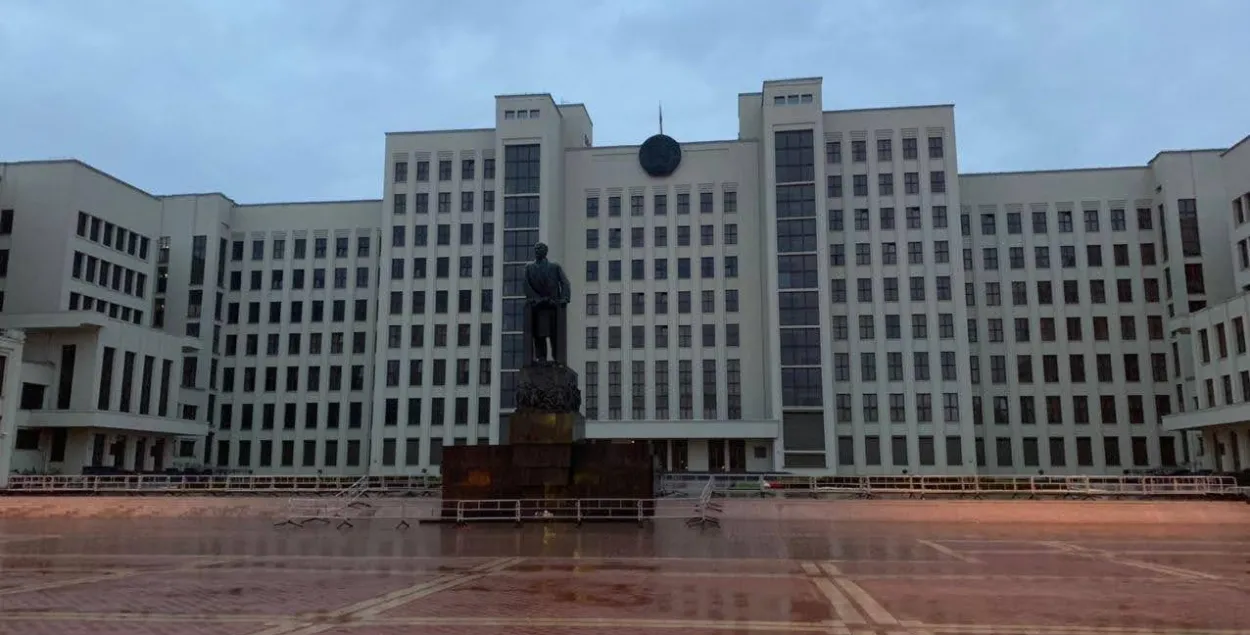 Дом урада ў Мінску / Еўрарадыё, архіўнае фота
