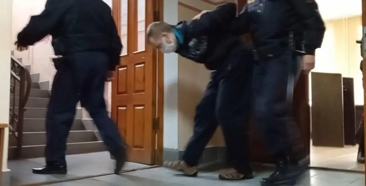 Сергей Думава в суде / vitebskspring.org