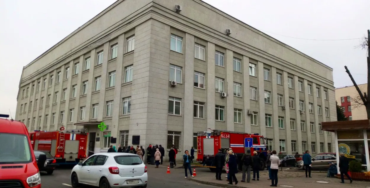 З Інстытута гісторыі ў Мінску эвакуявалі 50 чалавек