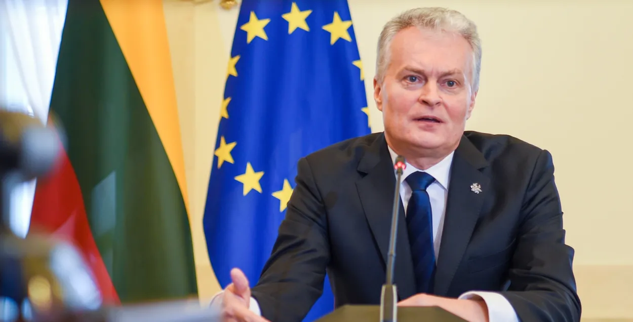 Як прэзідэнт Літвы павіншаваў беларусаў з Новым годам