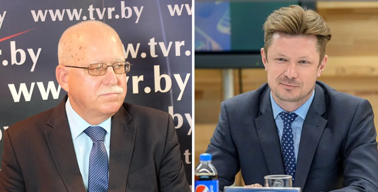 Сяргей Марчанка і Вадзім Крывашэеў