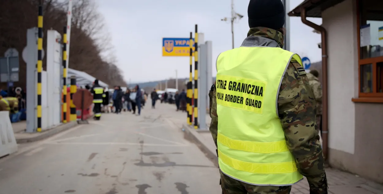 На украинско-польской границе / twitter.com/Straz_Graniczna​