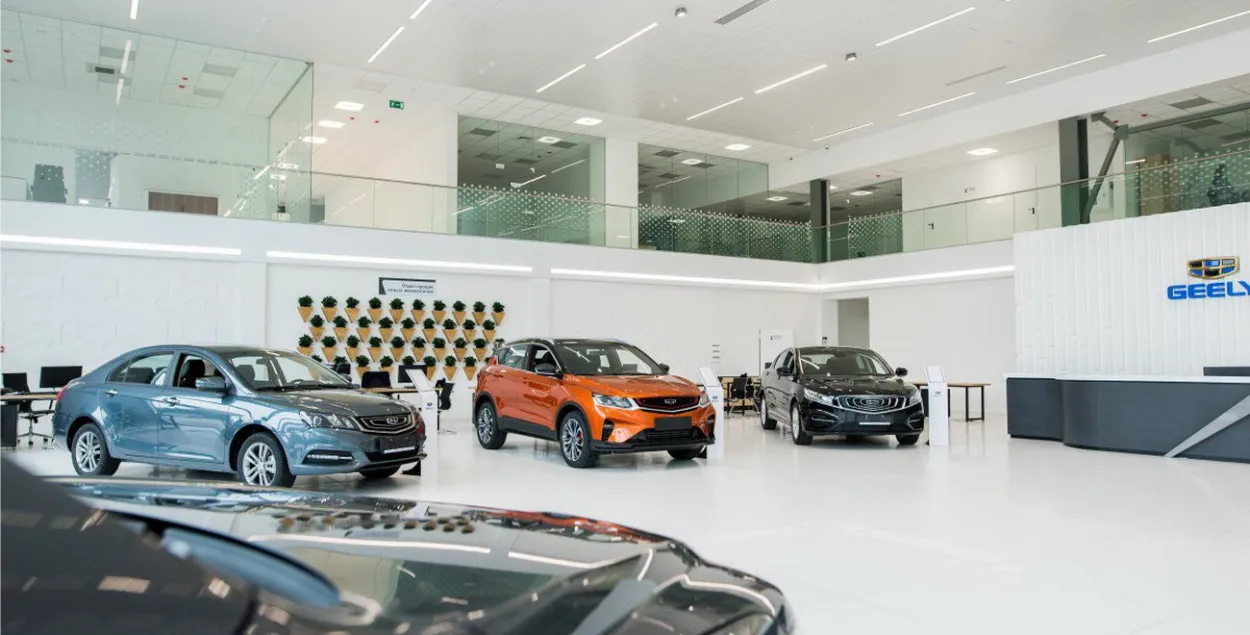 Часцей за ўсё ў Беларусі цяпер купляюць новыя Geely /&nbsp;geely.by
