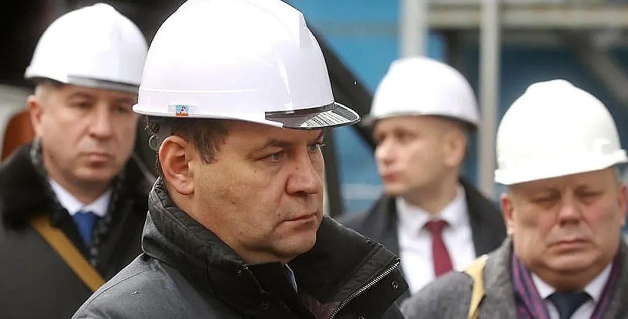 Роман Головченко на "Гродно Азоте"​ / БЕЛТА