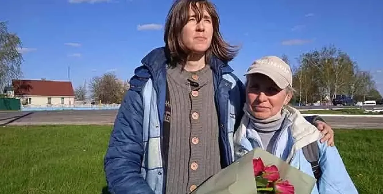 Пасля 105 сутак арышту выйшла на волю Анастасія Перавошчыкава