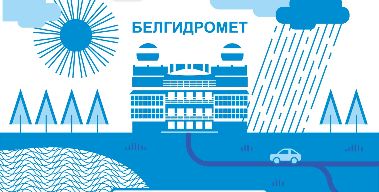 Из аккаунта Белгидромета на Фейсбуке​