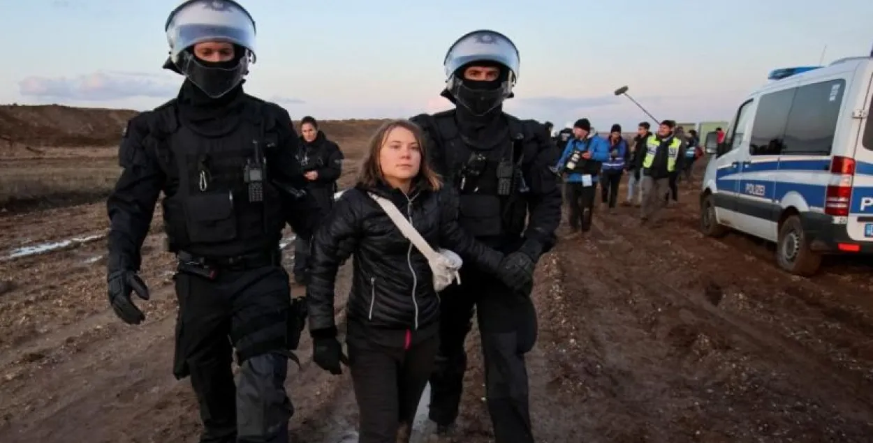Задержание Греты Тунберг / Reuters
