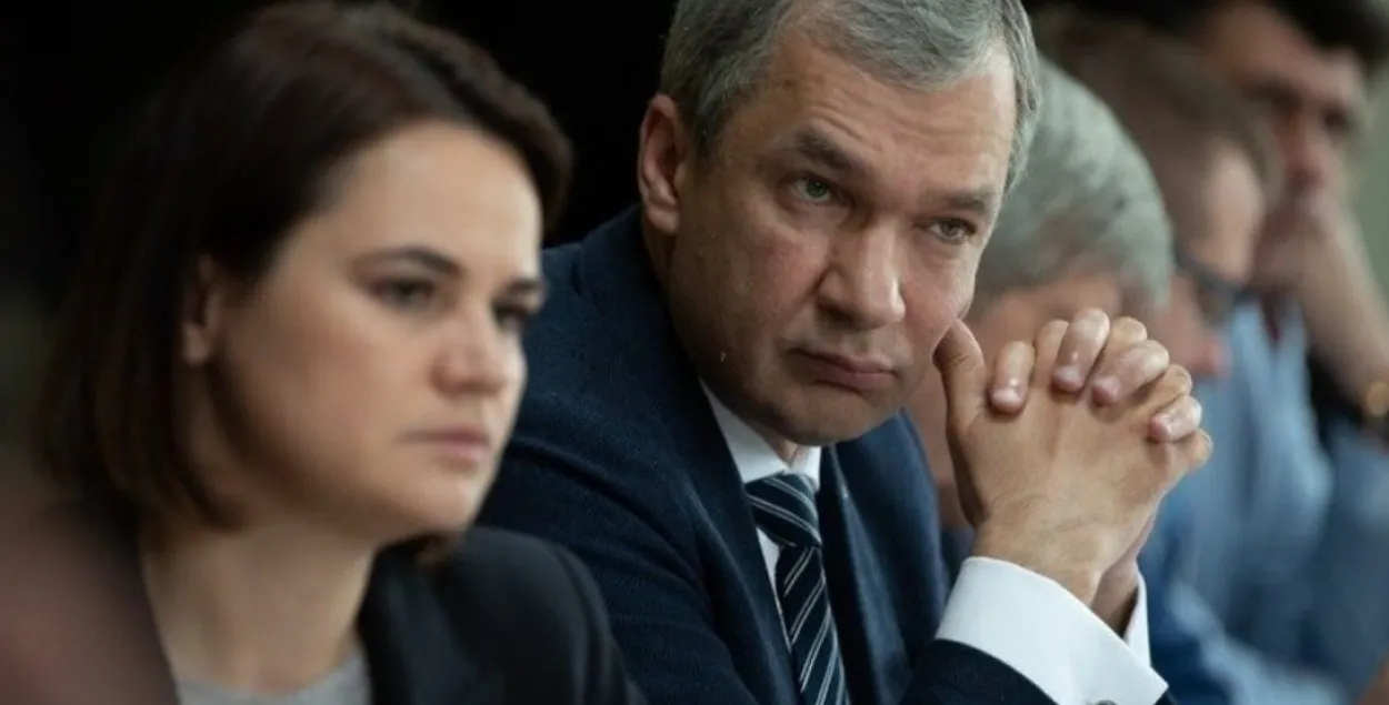 Светлана Тихановская и Павел Латушко
