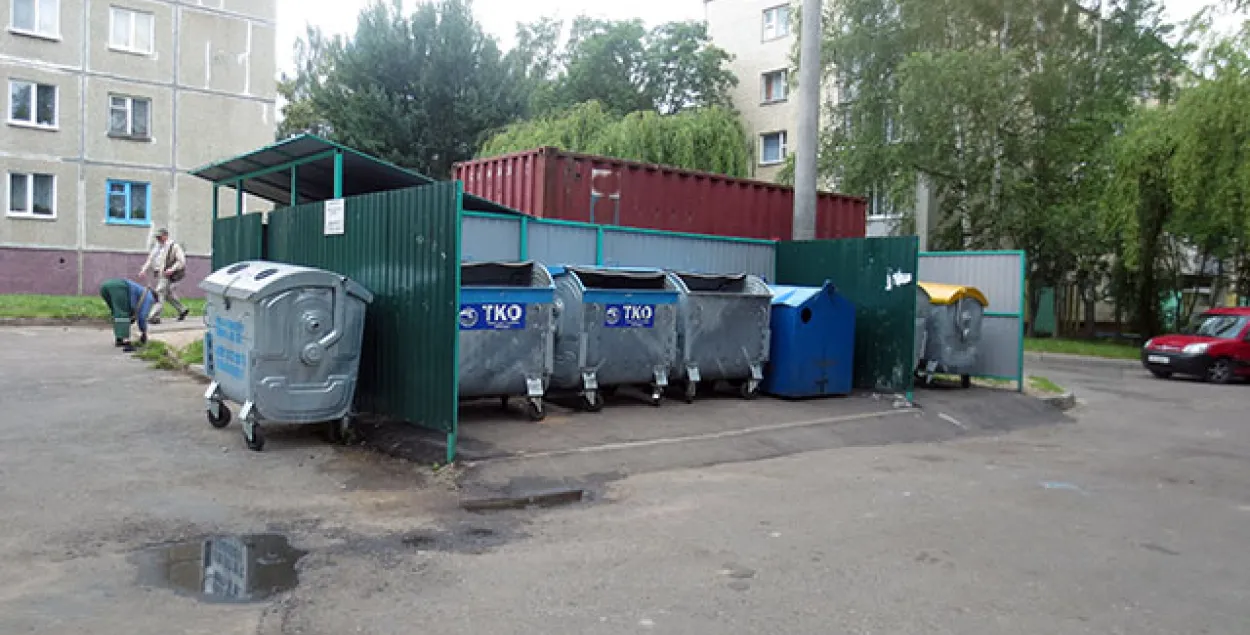 У Нясвіжы ў сметніцы знайшлі труп немаўляці