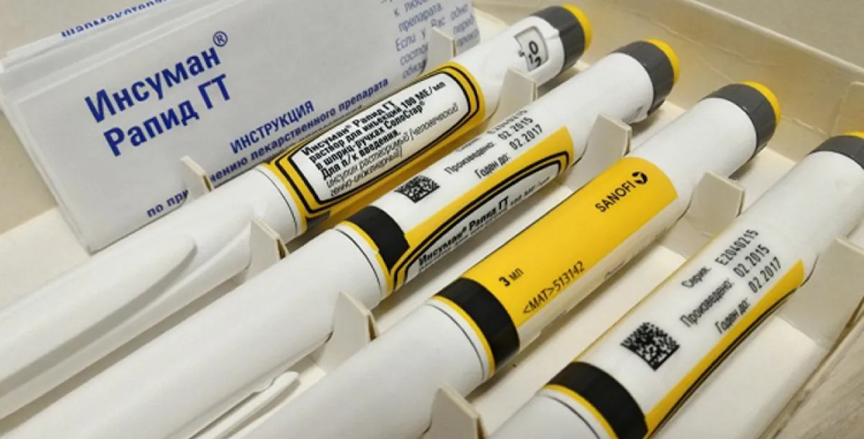 Прэпарат "Інсуман рапід" /&nbsp;diabetiya.ru