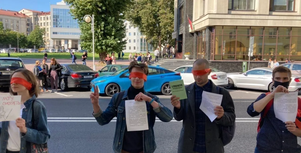 Акция студентов юрфака БГУ / studenty2020​