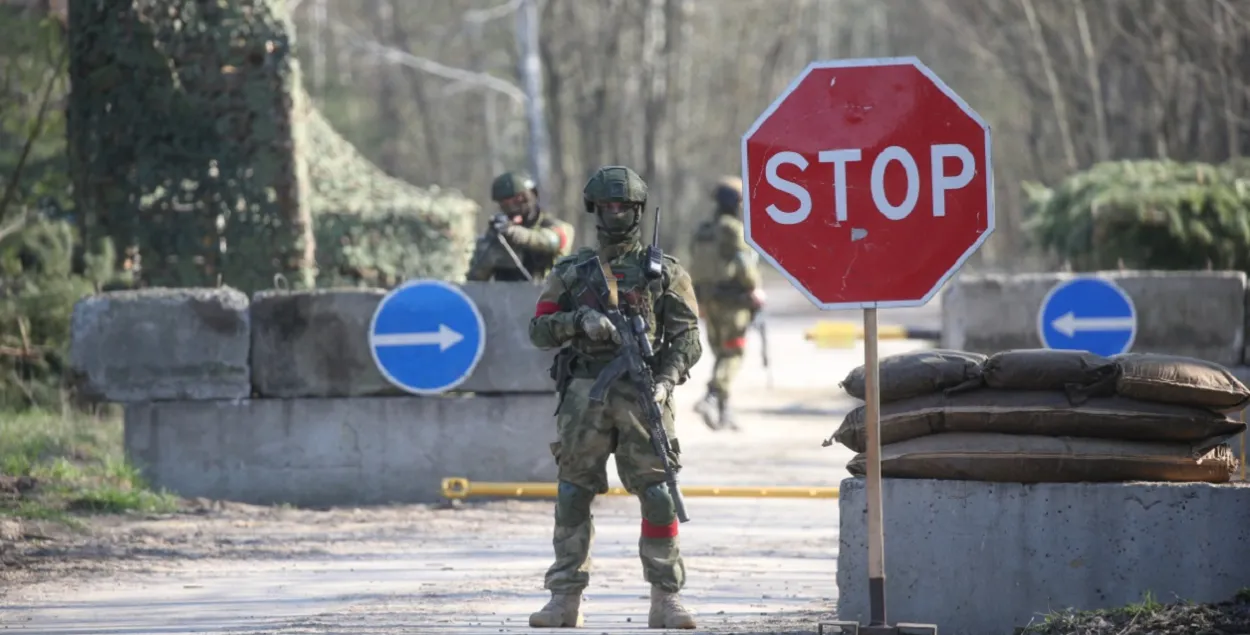 Белорусские военные усиливают охрану границы в Гомельской области / sb.by
