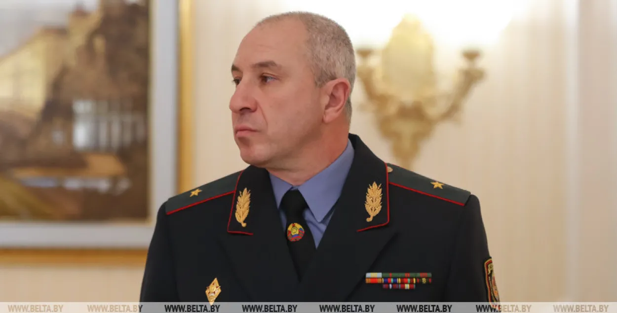 У Беларусі новы міністр унутраных спраў. Юрый Караеў быў міністрам унутраных спраў з чэрвеня 2019 года