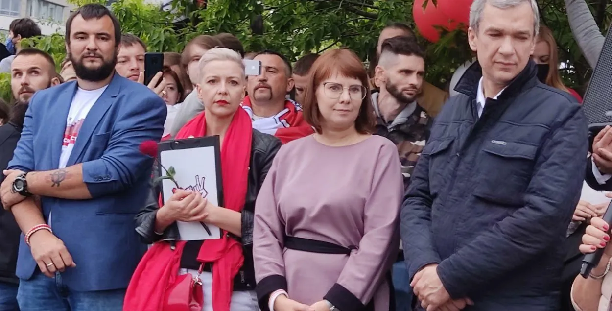 Кавалькову і Дылеўскага на прахадной МТЗ затрымаў АМАП