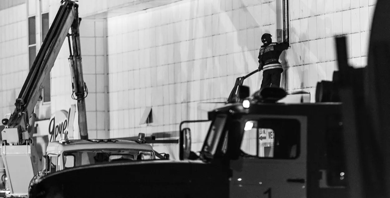 Пажарную сістэму апавяшчэння ў Кемераве адключыў ахоўнік гандлёвага цэнтра